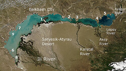 Saryesik-Atyrau Desert